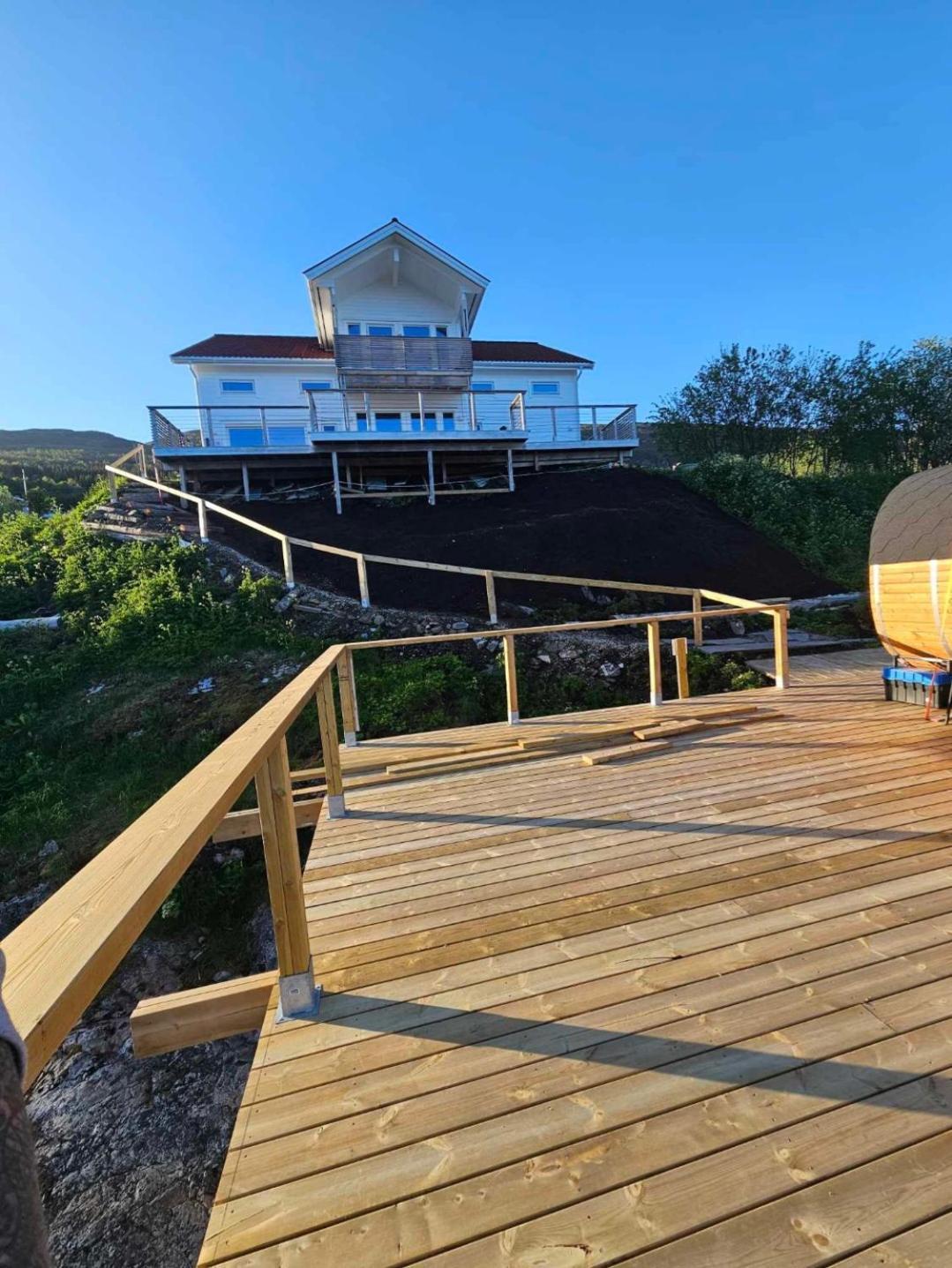 Villa Kaldfjord Sea House Tromsø Exterior foto